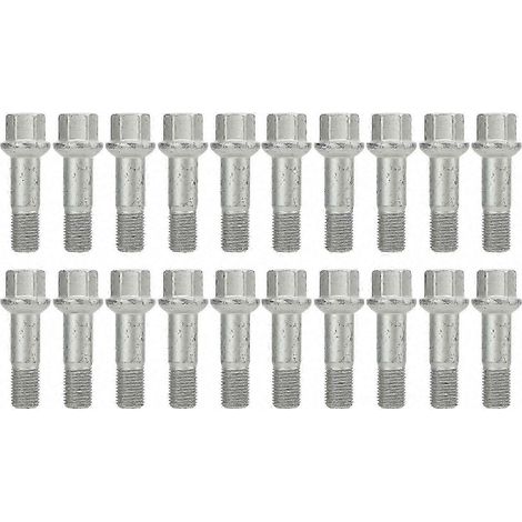 20 boulons de roue M14x1,5 67 mm 0009905307, compatibles avec : ML350, S500, GLK350, S550, CL500 et GL450 (1/5)