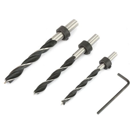 Gabarit de perçage portatif pour le travail du bois, guide de perçage 6/8/10 mm, localisateur de trous de perçage pour bois (1/5)