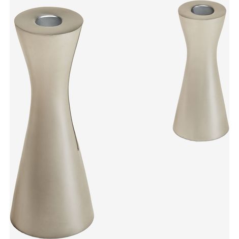 Set di 2 candelabri in alluminio Ferb SKLUM             (1/5)