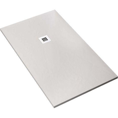 Piatto Doccia 70x70 cm in Pietra Bonussi Ardesia Everest Bianco (1/5)