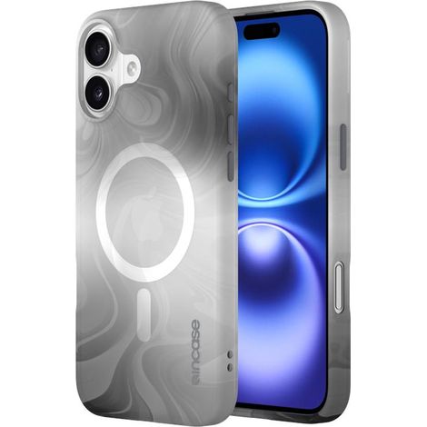 Incase Halo Case MagSafe - iPhone 16 Plus Hülle (Oil Slick Smoke) (1/5)