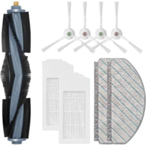 Replacement for ECOVACS DEEBOT T10 Plus Robot Vacuum Cleaner Spare Parts Accessories Main Brush Side Brush HEPA Filter (1/4)