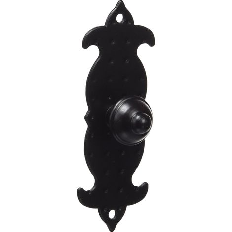 Poignée de porte avec plaque 95 x 35 mm