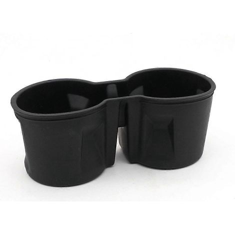 Porte-gobelet pour console centrale, emplacement antidérapant à double trou pour une stabilité optimale (1/4)
