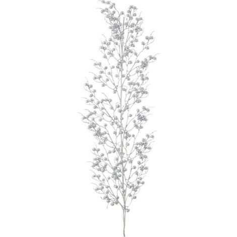 6x Ramo Sheryl Bacche Argento H104Cm