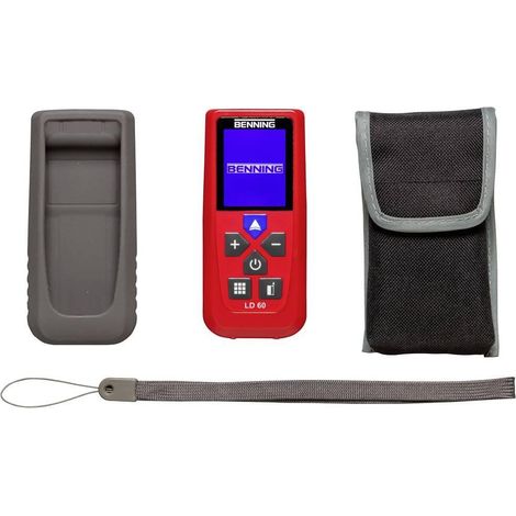Benning LD 60 télémètre laser noir précis et compact