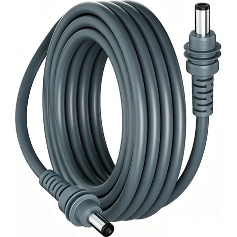 Câble d'alimentation Courant continu pour Mini (2M / 6.6FT), câble d'alimentation Courant continu 18AWG mâle à mâle câble de Charge, Accessoires de Remplacement Mini PD 100W (1/5)
