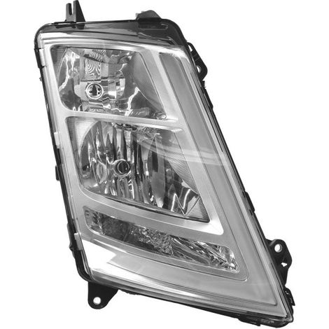 PROIETTORE DESTRO MANUALE BASE CROMATA SENZA LAMPADINA (H7-H1-PY21W-LED) - VOLVO - FH4 - 21221129 - 22239217 (1/5)