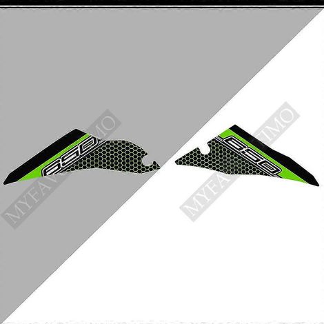 Kit de protection de réservoir, autocollants et emblème pour les genoux, logo et protection de carénage pour Kawasaki Ninja 650 (modèles 2018, 2019, 2020 et 2021) - 65024 (1/5)