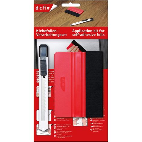 marouflette papier adhésif plastique set de raclettes, kit de (1/5)