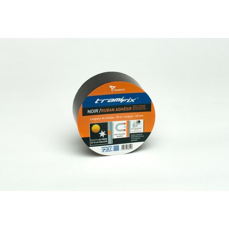 Tramifix Schwarz 60mm Rolle 25m