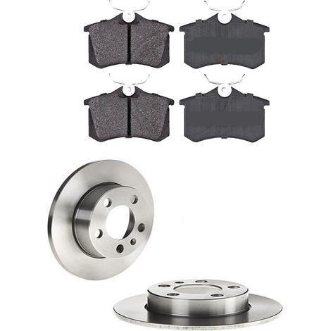 KIT FRENI POSTERIORI compatibile con VW T-CROSS (C11) - DISCHI + PASTIGLIE OEM: P 85 020 / 16883 /SOSTITUZIONE DIRETTA/BASSA POLVERE/SILENZIOSO (1/5)