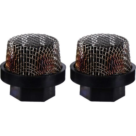 Lot de 2 filtres d'entrée pour pulvérisateur ultra-airless-4.5X4.5CM-Black (1/3)