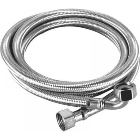 [NEVER USED] Stainless steel female threaded pipes – 20 x 27 female thread, 150 mm angle length, sanitary pipe
