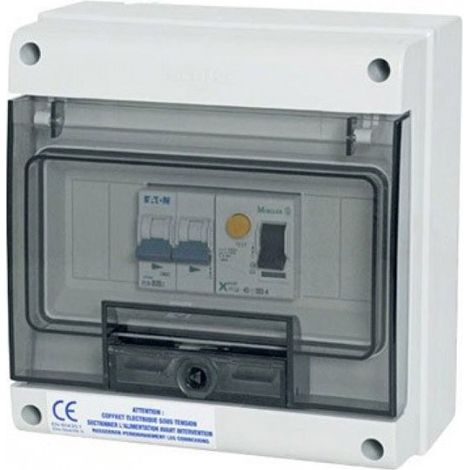 Coffret protection pompe à chaleur de piscine - Modèle: Protect 20 A mono