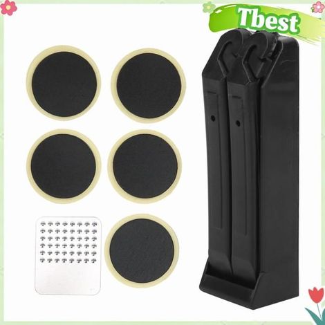 Tbest Kit de réparation de tube intérieur Ensemble D'outils de Réparation de Crevaison, Kit de Réparation sans Colle sport kit (1/5)