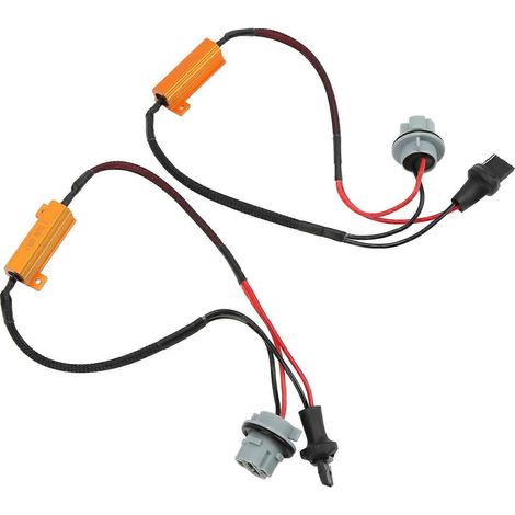 Stück LED-Widerstände, präzise und effizient, klein, tragbar, korrosionsbeständig, einfach zu bedienen, LED-Lastwiderstand (1/4)