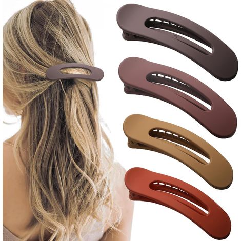 Viele 4 Epingles, Grandes Epingles und Plaketten, Cheveux pour Femmes und Filles, Maintien Fort, Antidérapantes, Pour Cheveux épais et Palmes (Matte 1) (1/5)