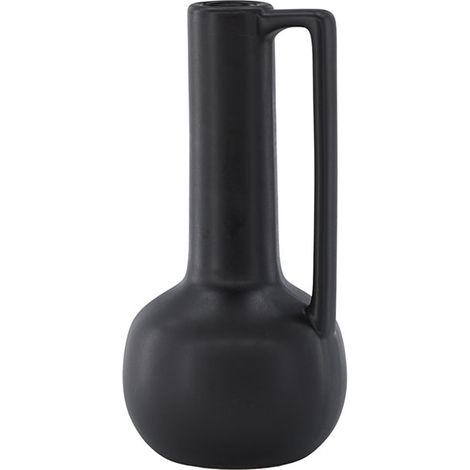 Allis Vase schwarz.