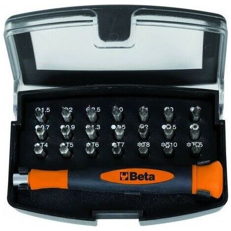 Set 21 inserti + cacciavite portainserti modello 1256/C21-1 BETA