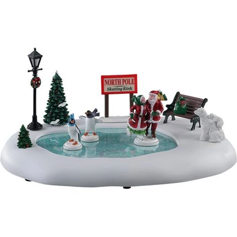 North Pole Skating Rink B/O 4.5V Cód. 14837