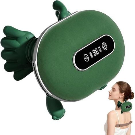 New 4D neck and shoulder massager with screen, deep tissue electric massage, heated bionic massager (1/5)