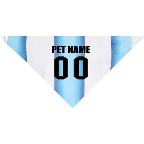 Bavoirs personnalisés pour animaux de compagnie, écharpes décoratives pour chats et chiens - DZ-2 - 63x43cm (Bord cousu simple face)