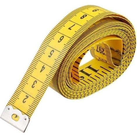 Da.Wa Metre Ruban de Couture Flexible Règle de Tailleur 3M (1/4)