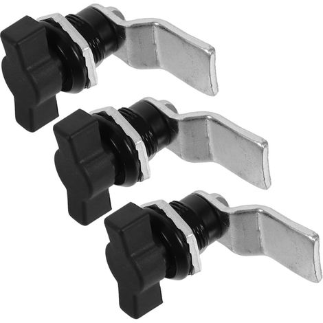 Lot de 3 verrous à bascule en alliage de zinc pour portes de boîtes à (1/5)