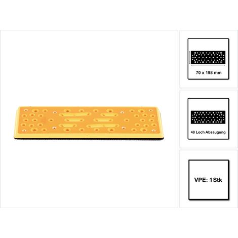 MIRKA Schleifschuh Netz 70 x198 mm Grip 48L Medium (1/5)