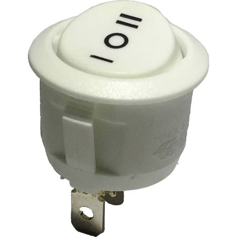 TRU COMPONENTS 700266 Interrupteur à bascule R13-112D W/W PR.I-O-II 250 V/AC 6 A 1 x On/Off/On perma (1/2)