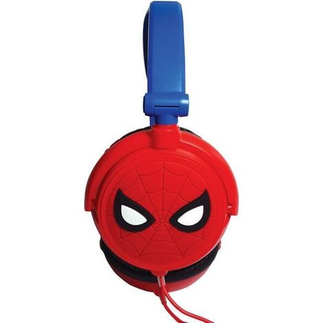 LEXIBOOK - SPIDER-MAN - Cuffie Audio Stereo, Potenza Sonora Limitata, Pieghevoli e Regolabili (1/5)