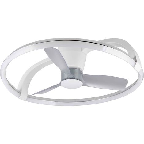 Plafoniera con Ventilatore estate/inverno, bianco, D 73 cm Stockholm (1/4)