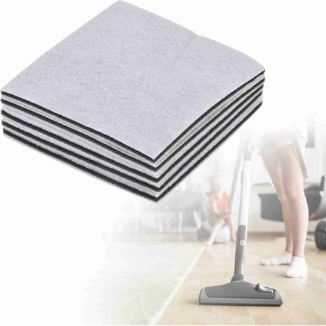 Pack of 5 universal motor filters for vacuum cleaners 150 x 150 mm MUMU (1/4)