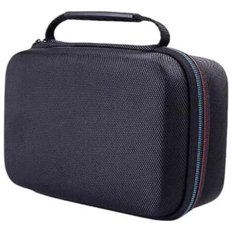 Robust protective case – hard-shell tool case – with handle for tools, storage pockets for cables, accessories for DIY enthusiasts