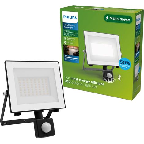 Philips Lois Proyector (Negro) con Sensor de movimiento Luz blanca - 15W (1/5)