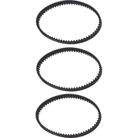 Lot de 3 courroies de rechange standard en caoutchouc pour aspirateur Bissell ProHeat 2X (1/5)