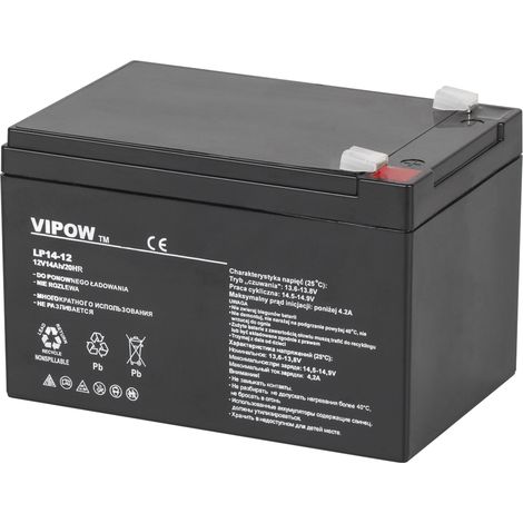 Batería de gel Vipow de 12 V/14 Ah (1/5)