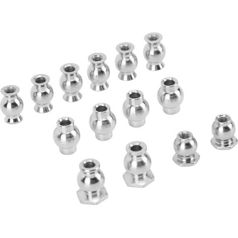 Amortisseurs RC 14 Pièces avec Embouts à Billes en Acier pour Modèles 1/8 ZD Racing, Pièces de Rechange pour Suspension de Voiture Télécommandée (1/5)