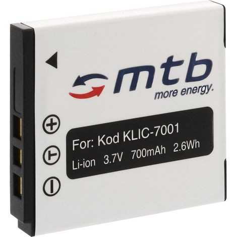Batterie Klic-7001 pour Kodak Easyshare M320, M340, M341, M753, M763..Voir liste (1/5)