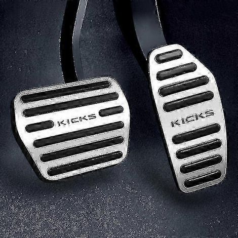 Revêtement de pédales d'accélérateur, de frein et d'essence compatible avec Nissan Kicks P15 2016 2017 2018 2019 2020 2021 2022 Accessoires  pédales  ( ) (1/5)