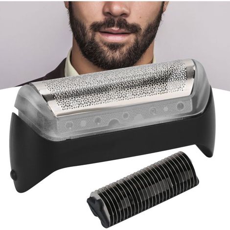 Tête de rasage électrique compatible Braun – Lot de 4 lames en aluminium pour rasoirs série 3, 5, 7 et 9 (1/5)