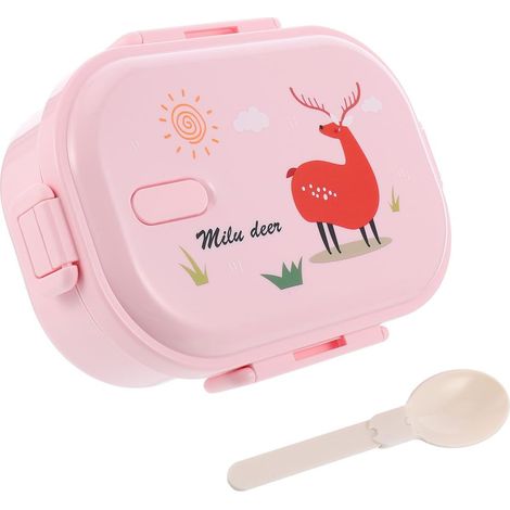 Boîte à lunch Bento, récipient alimentaire isotherme en acier (1/5)