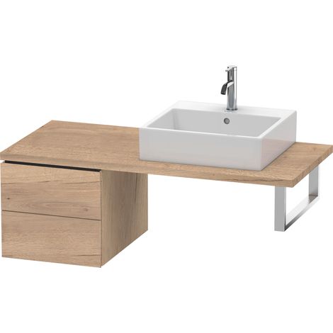 Duravit L-Cube Unterschrank für Konsole, 2 Schubkästen,