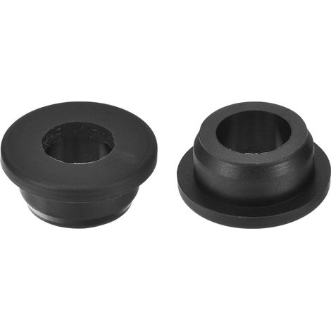 2Pcs Passe-fils En Caoutchouc 25mm Trou De Perçage, 16mm ID Trou Passe-fils Chapeau Noir En Silicone Pour Câblage, Automobile (1/5)