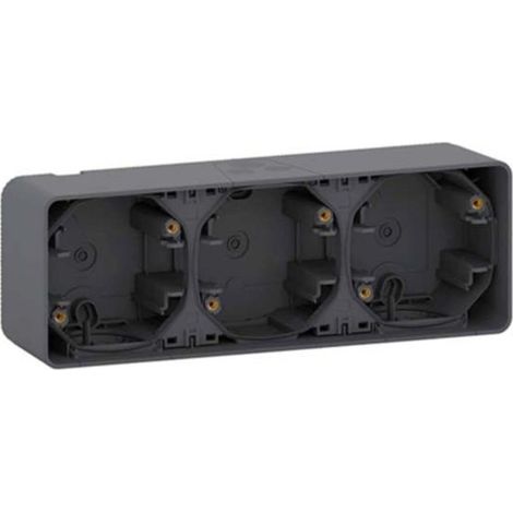 Caja de superficie  de Schneider  Gris - 3