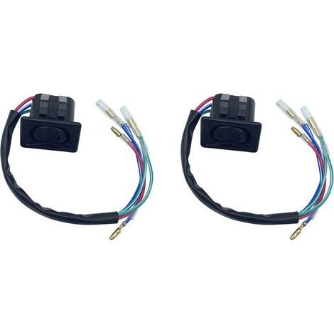 Adecuado para dispositivos de inclinación y ajuste 2X 87-856990 896620 87-8M0042301 adecuado para cubiertas de capó de motor Mercury, adecuado para Mercury Mariner Tracker 30-300.