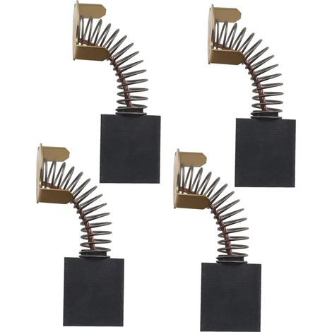Lot de 2 paires Balais de charbon 6x16x18 mm Découpe automatique Câbles et ressorts Pour Titan TTB280DRH