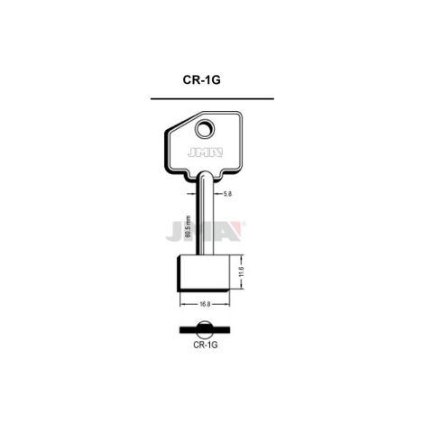 CHIAVE DI SICUREZZA GORJA CR-1G 10 UNITÃ€
