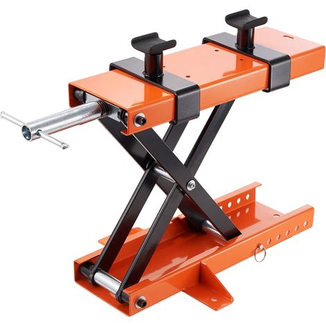 Elevador de motocicletas, pasador de seguridad, plataforma ancha, soporte para 1100 IBS (1/2)